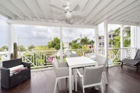 Large covered patio