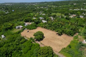 Aerial of the lot with views