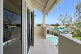 Balcony off of the primary bedroom