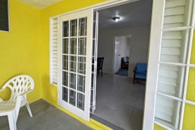 Entrance to the unit