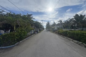 Streetscape to the left