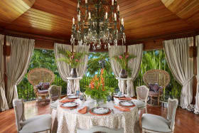 Formal dining area