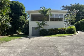 Driveway entrance to the property