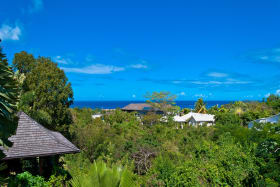 Sea view from the primary bedroom