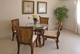 Open plan dining room