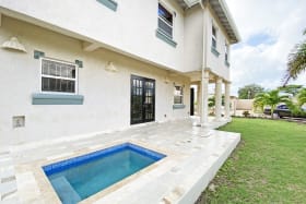 Plunge pool and deck