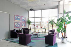 Reception area