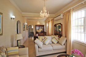 Open plan living and dining