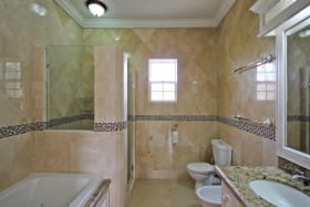 Master bathroom
