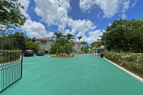 Large driveway