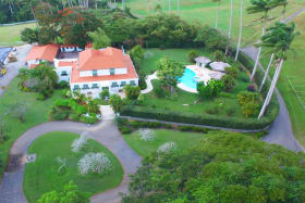 Aerial photo of Plantation house