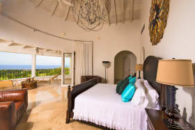 Master suite on the 3rd floor with panoramic sea views