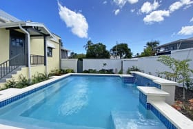 Lovely pool and garden
