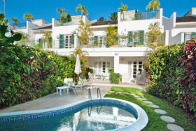 Private pool garden and sun terrace