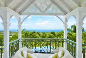 Stunning sea views from master bedroom
