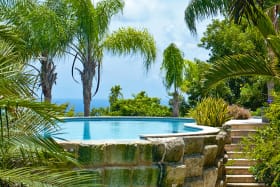 Pool waterfall