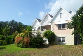 Garden view of the property