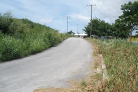 Road within the development leading to residential homes