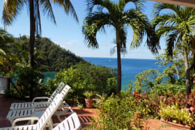 Relax Poolside on the Deck