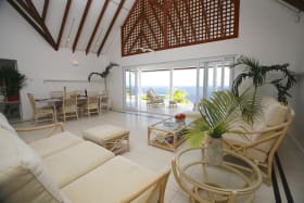 Tall Ceilings through the house