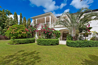 View of main house from the garden