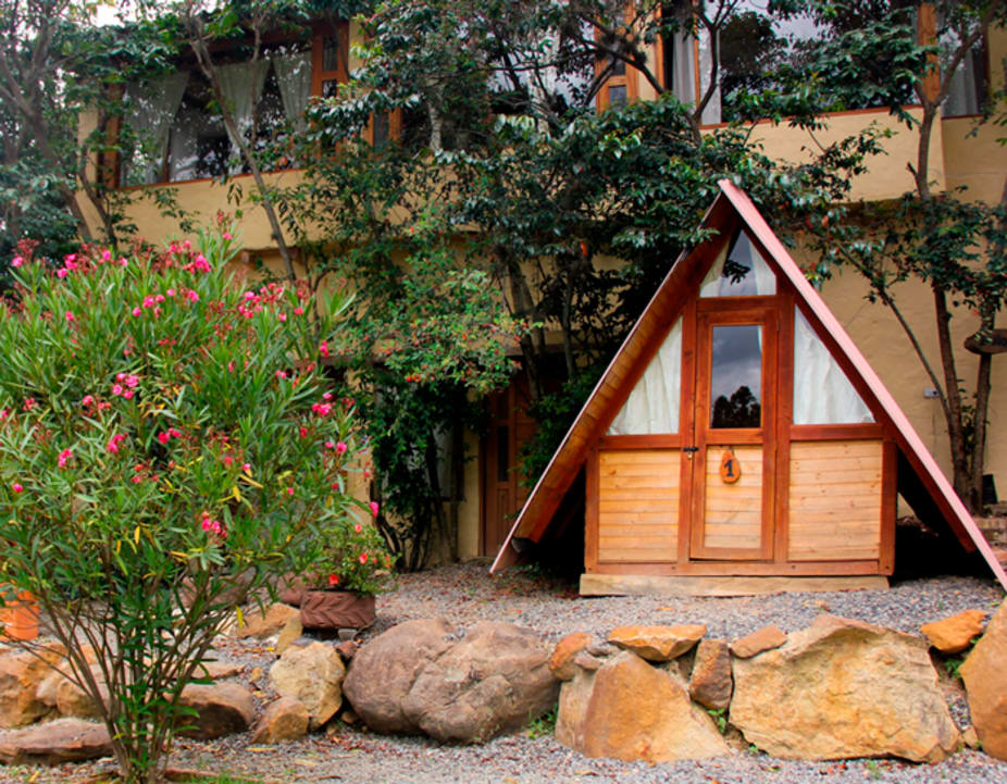 Hermosos atardeceres en glamping Pozo Azul en Villa de Leyva