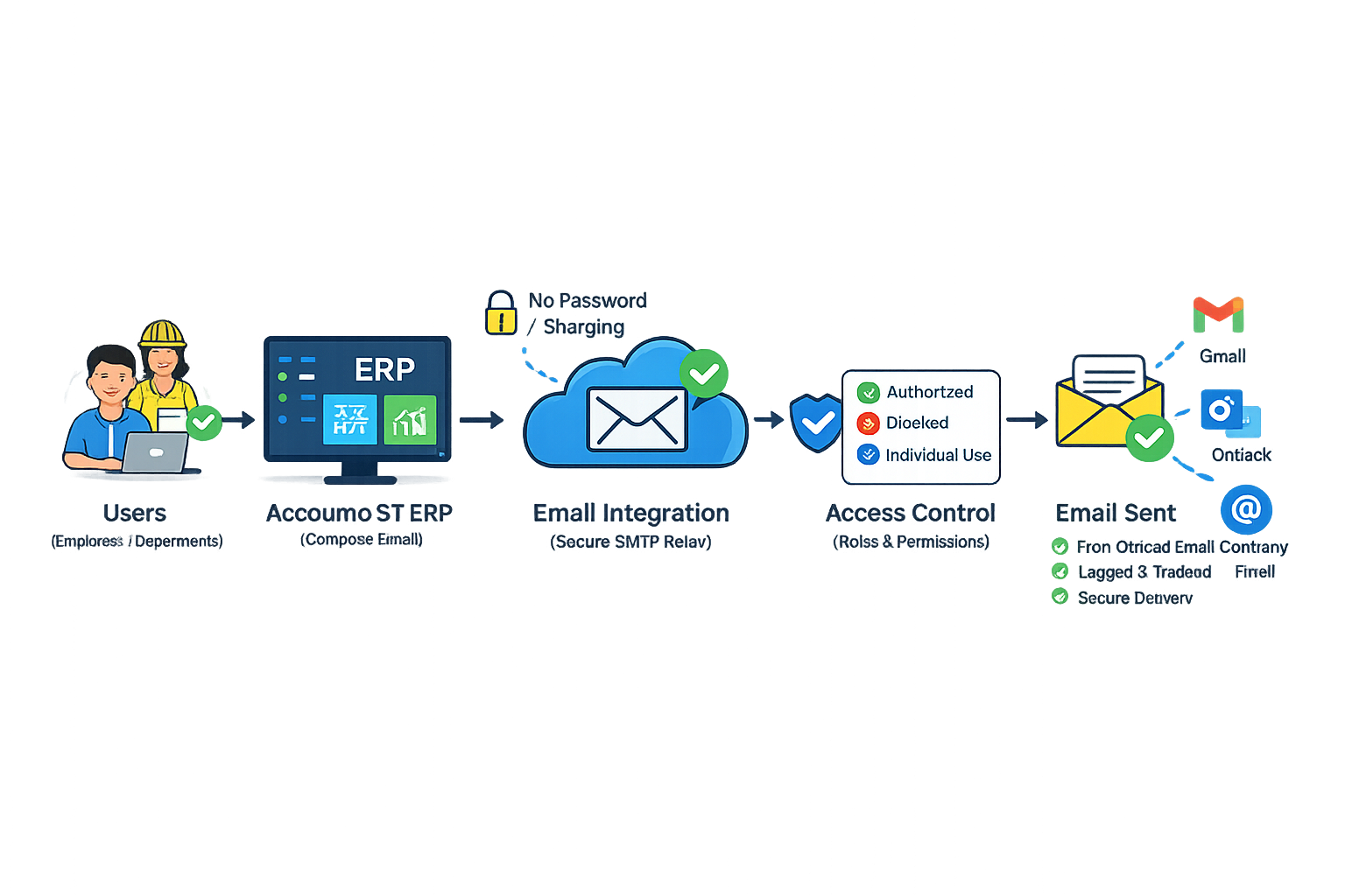 Email Integration - SMTP Relay AccountGST