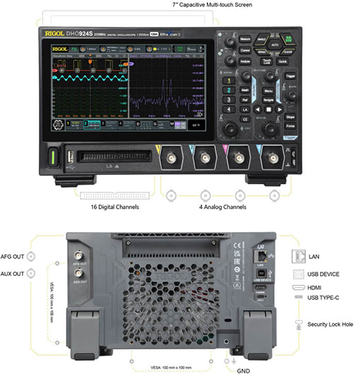 DHO900 Series Interface