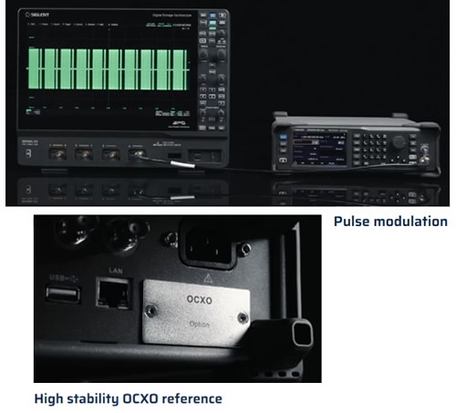 Siglent SSG3000X Plus Series Pulse Modulation and OCXO Option