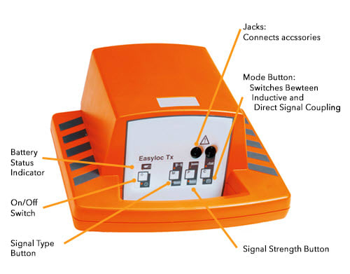 Megger EasyLoc Tx Transmitter Features