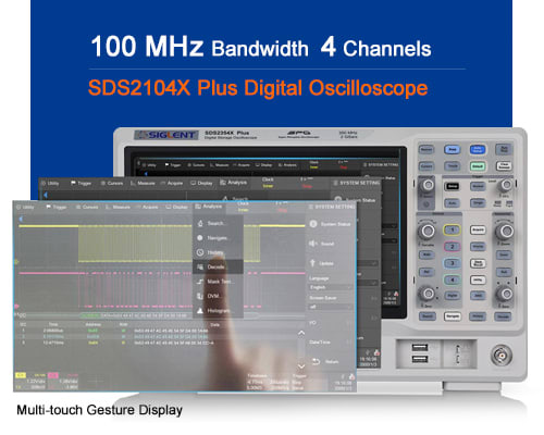 SDS2104X Plus Oscilloscope