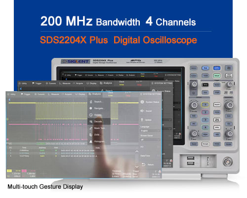 SDS2204X Plus Oscilloscope