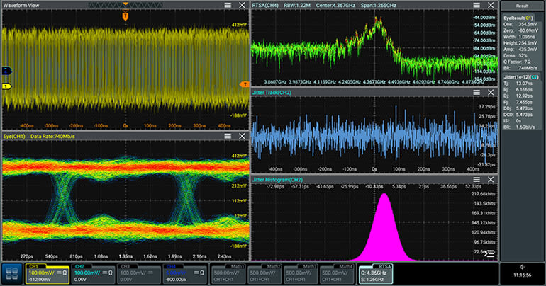 Rigol DS70000 Series Digital Oscilloscope