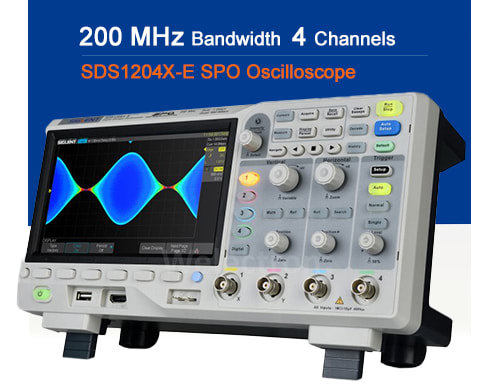 SDS1204X-E 4 Channel Oscilloscope