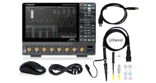 SDS5000X HD 8 Channel Series Box Contents