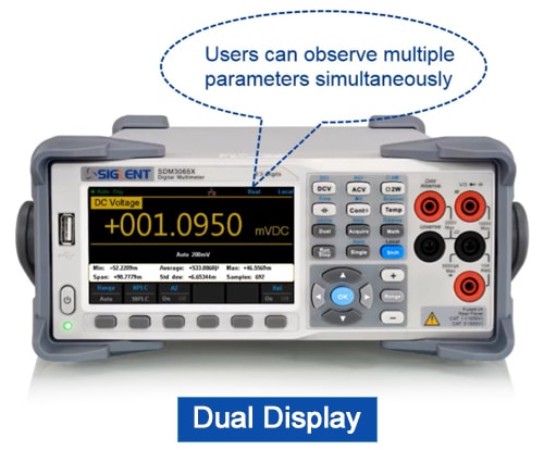 Siglent SDM3055X Digital Mulitmeter with Dual Display