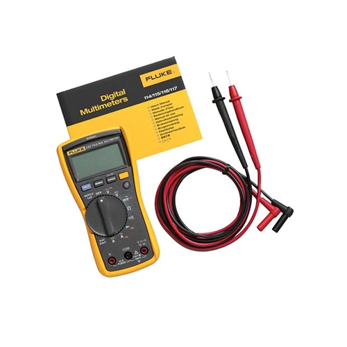 Fluke 117 box contents