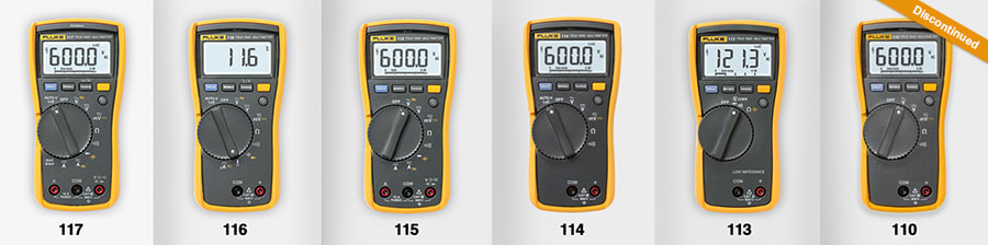Fluke 110 Series of Multimeters