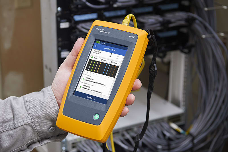 Fluke LIQ-100 Industrial Ethernet Cable+Network Tester