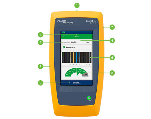 LinkIQ DUO Tester Interface