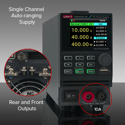 UDP5000 Series 400W Model with Rear and Front Outputs