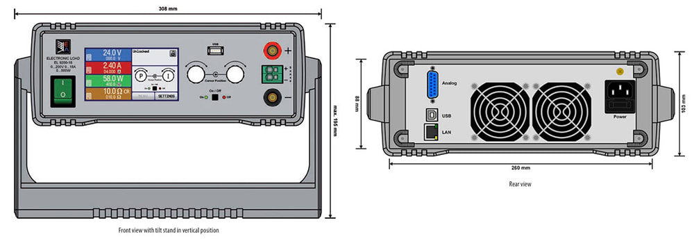EA-EL 9000 DT Series View