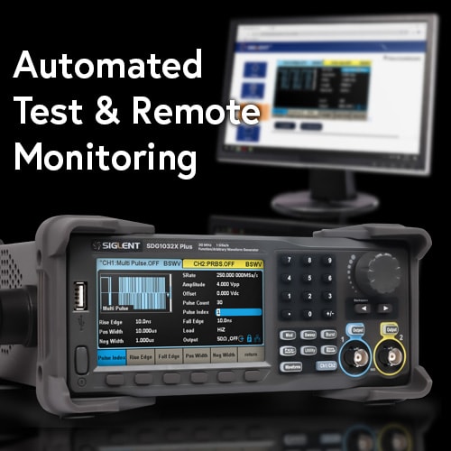 SDG1000X Plus Series Remote Monitoring