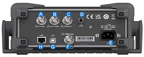 SDG1000X Plus Series Rear
