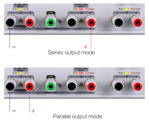 SPD3303X Modes