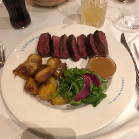 L Entente Le British Brasserie In Paris Restaurant Reviews Menu And Prices Thefork