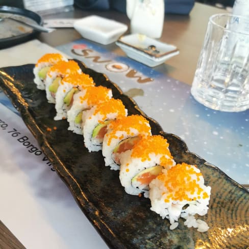 Snow sushi a Cerese - Menu, prezzi, immagini, recensioni e indirizzo del  ristorante