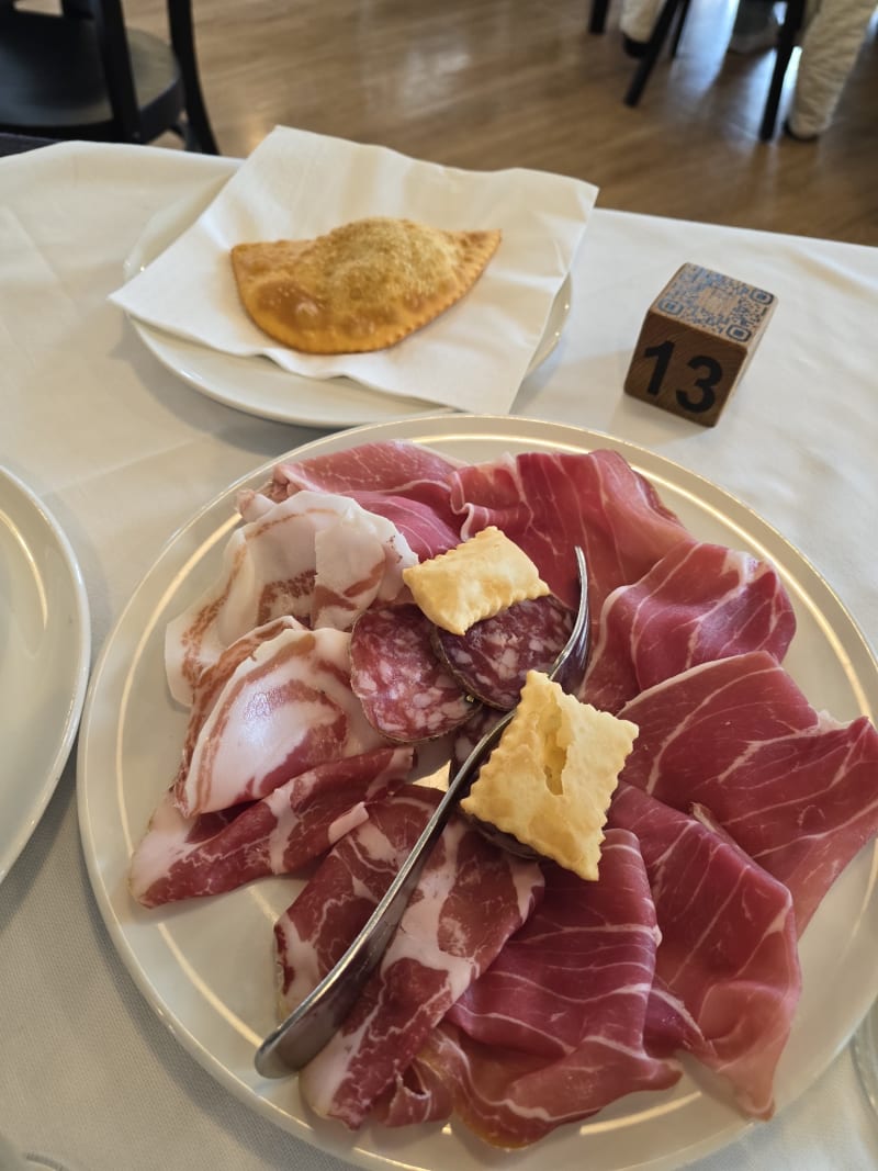 Affettato misto - Trattoria Ca' Longa, Reggio Emilia