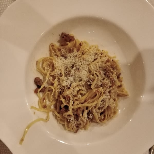 Tagliolini al ragù - Enolocanda del Tufo