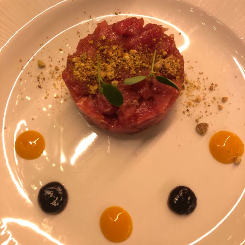 Tartare di tonno - Bistrot Al Casaletto, Rome